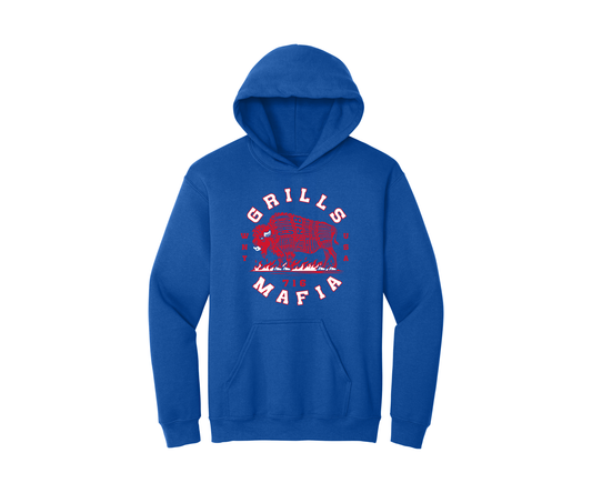 Buffalo Sectioned Hoodie