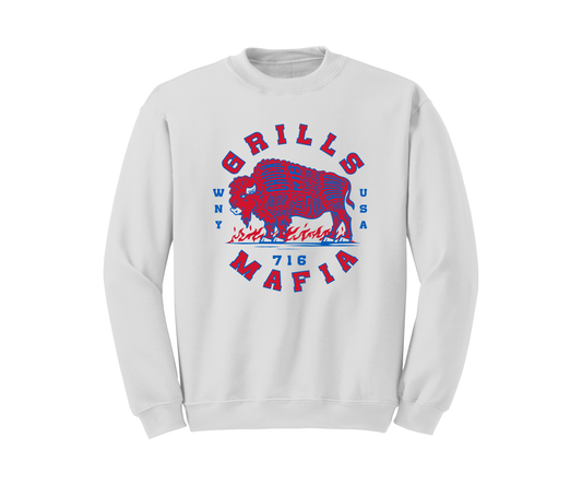 Buffalo Sectioned Crewneck Sweatshirt