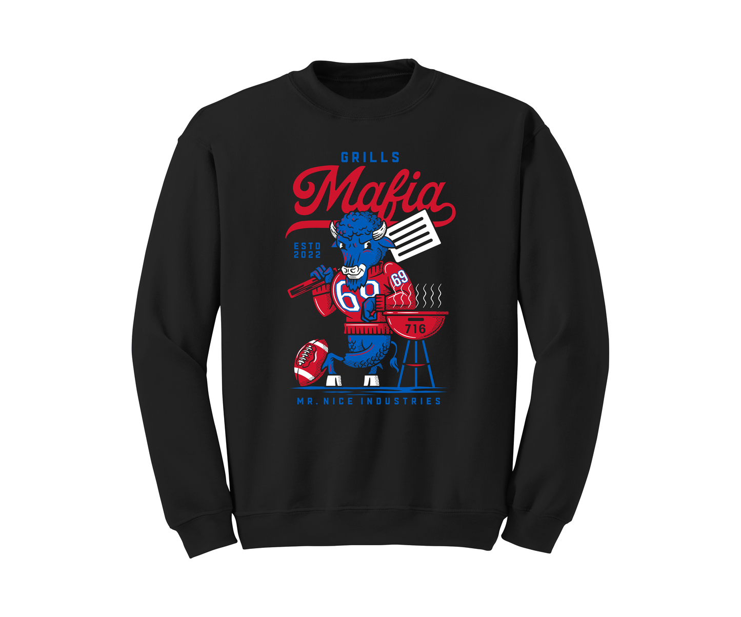 Buffalo Spatula Crewneck Sweatshirt