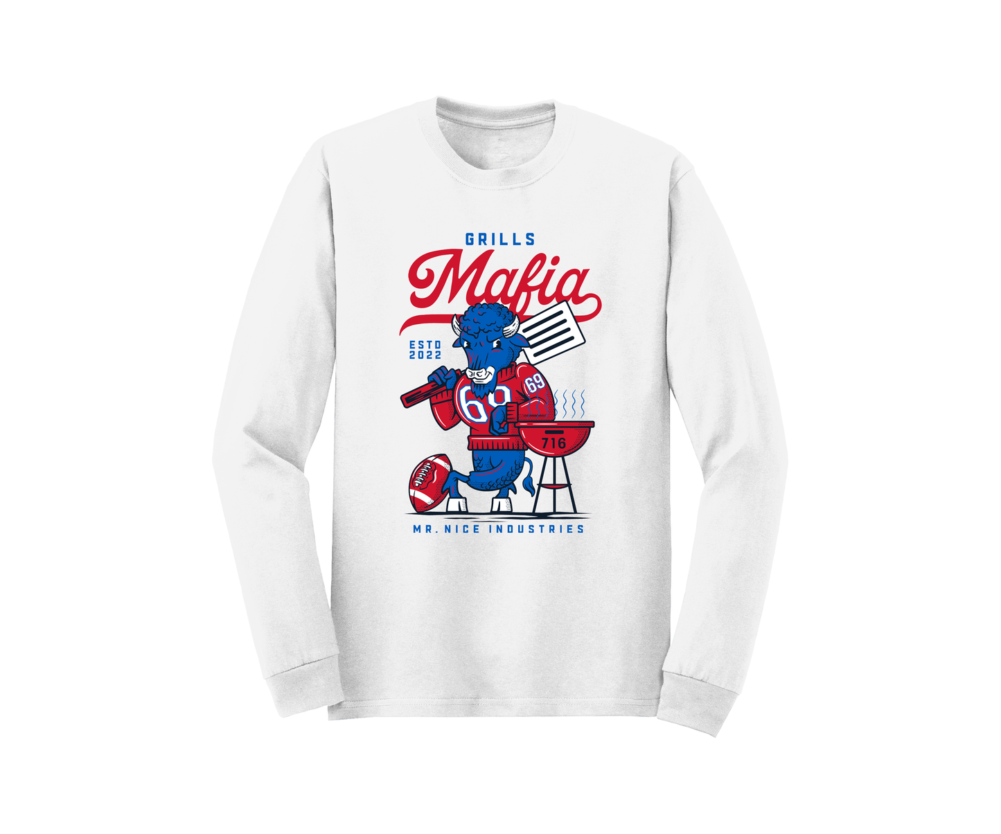 Buffalo Spatula Long Sleeve Shirt