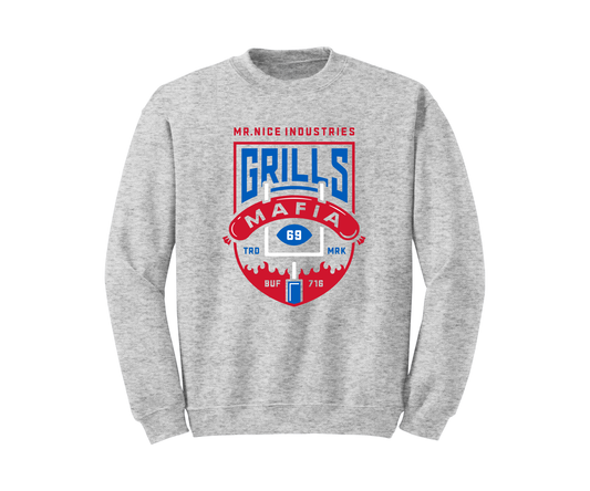 Hot Dog Goal Post Crewneck Sweatshirt